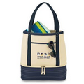 Coastal Cotton Insulated Tote